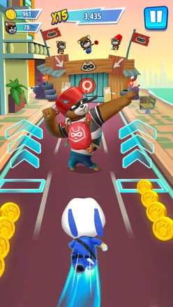 Talking Tom Hero Dash traz famoso personagem em jogo de corrida mobile