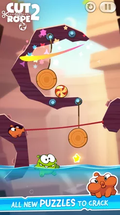 Cut the Rope: Experiments official promotional image - MobyGames