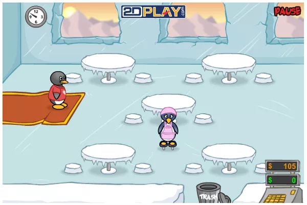 Penguin Diner 4 Game - Cooking