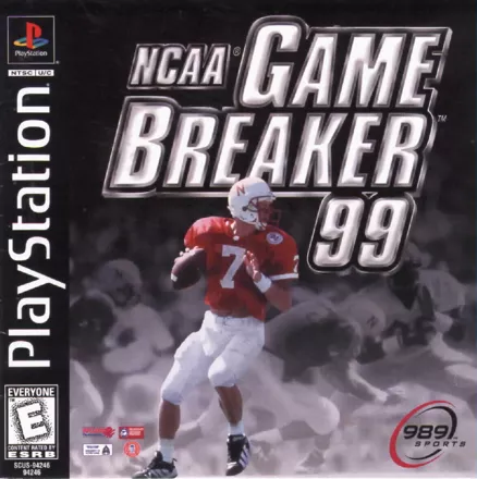 постер игры NCAA GameBreaker 99
