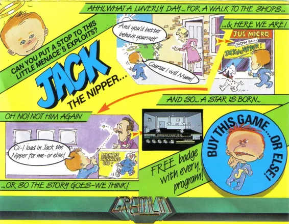 постер игры Jack the Nipper