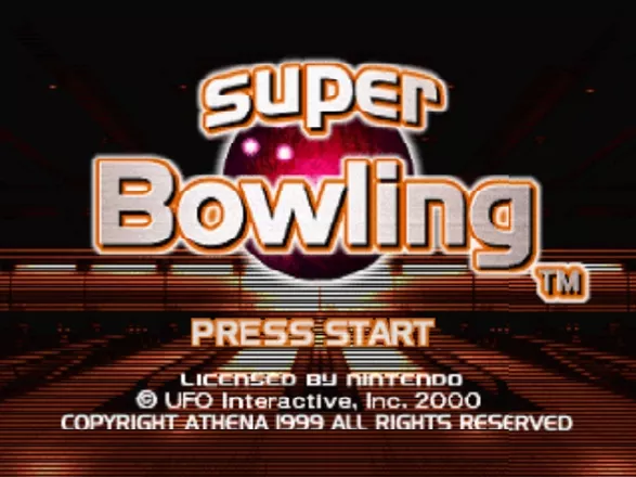 постер игры Super Bowling