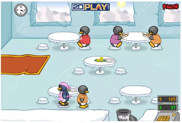 Penguin Diner (2008) - MobyGames