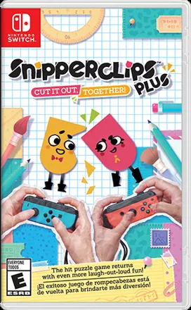 постер игры Snipperclips Plus: Cut it out, together!