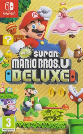 постер игры New Super Mario Bros. U Deluxe
