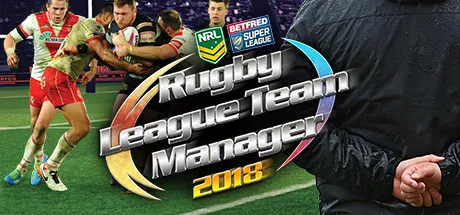постер игры Rugby League Team Manager 2018