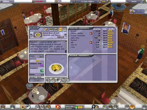 Restaurant Empire (2003) - PC Review and Full Download