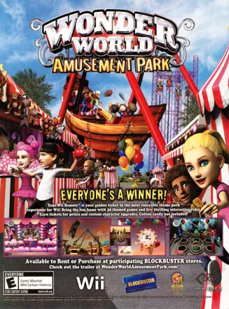 Wonder World: Amusement Park (2008) - MobyGames