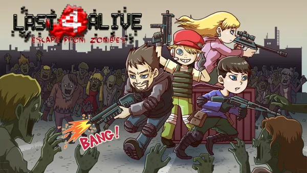 постер игры Last 4 Alive: Escape From Zombies