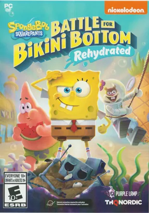 постер игры SpongeBob SquarePants: Battle for Bikini Bottom - Rehydrated
