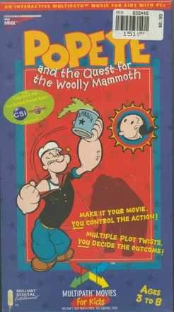постер игры Popeye and the Quest for the Woolly Mammoth