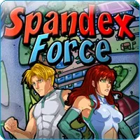 постер игры Spandex Force