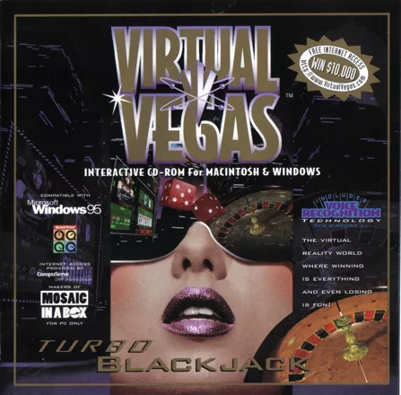постер игры Virtual Vegas: Turbo Blackjack