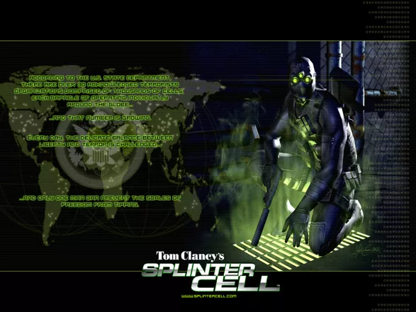 Tom Clancy's Splinter Cell: Pandora Tomorrow Print Ad/Poster Art PS2 (A)