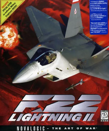 постер игры F-22 Lightning II