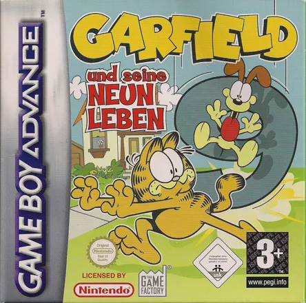 постер игры Garfield and his Nine Lives