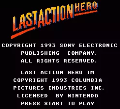 постер игры Last Action Hero
