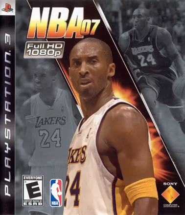 постер игры NBA 07