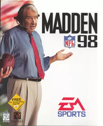 постер игры Madden NFL 98