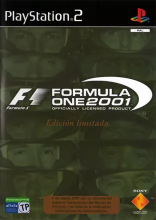 постер игры Formula One 2001 (Limited Edition Pack)