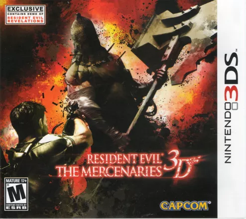 постер игры Resident Evil: The Mercenaries 3D