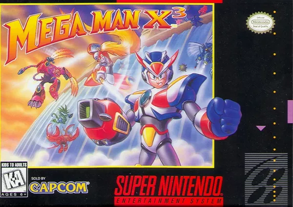 постер игры Mega Man X3