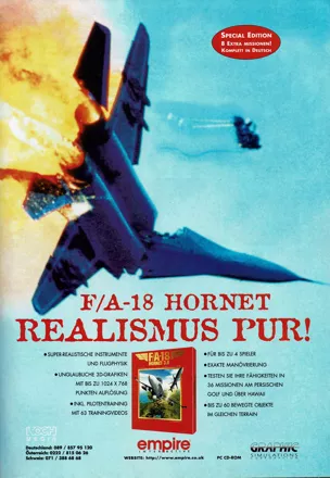 F/A-18 Hornet 3.0 (1997) - MobyGames