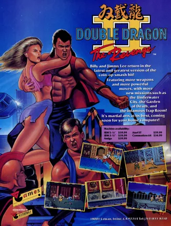 Double Dragon 2: The Revenge (Dos) 🔥 Play online