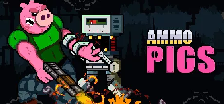 постер игры Ammo Pigs: Armed and Delicious