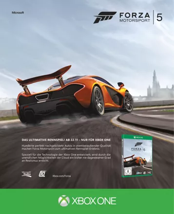 Microsoft Forza Motorsport 5: Racing Game of the Year PK2-00001