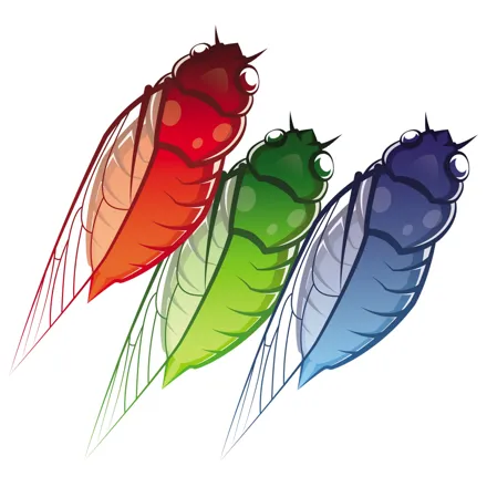 One Wing Cicada logo