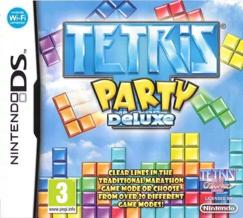 постер игры Tetris Party Deluxe
