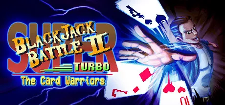 постер игры Super Blackjack Battle II Turbo: The Card Warriors