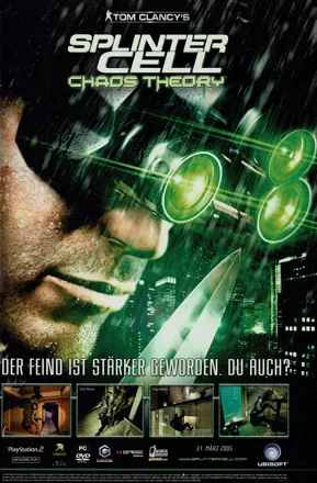 GameSpy: Tom Clancy's Splinter Cell Chaos Theory - Page 1