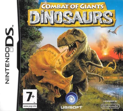постер игры Battle of Giants: Dinosaurs