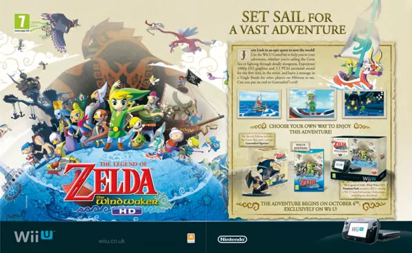 The Legend Of Zelda: Wind Waker HD Coming To Wii U This Fall - Game Informer