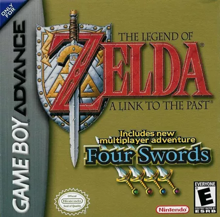 постер игры The Legend of Zelda: A Link to the Past/Four Swords