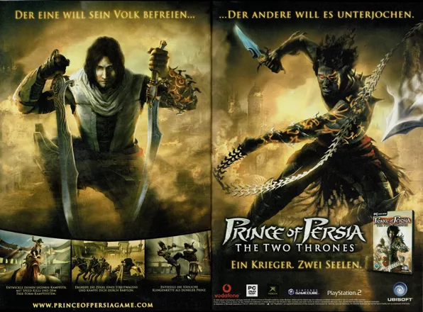 Screenshot of Prince of Persia: Revelations (PSP, 2005) - MobyGames