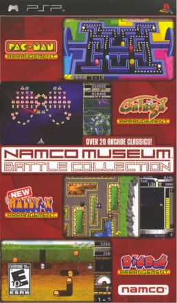 постер игры Namco Museum Battle Collection