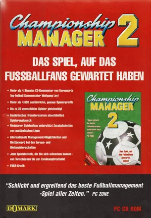 Championship Manager 2 gameplay (PC Game, 1995) 