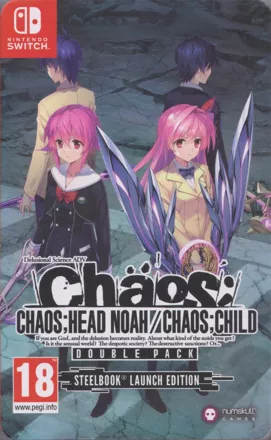 Chaos;Head: Noah / Chaos;Child Double Pack (Steelbook Launch 