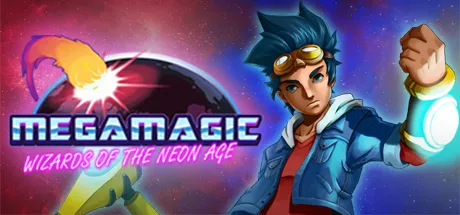 постер игры Megamagic: Wizards of the Neon Age