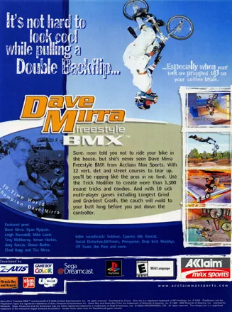 Dave Mirra Freestyle BMX (2000) - MobyGames