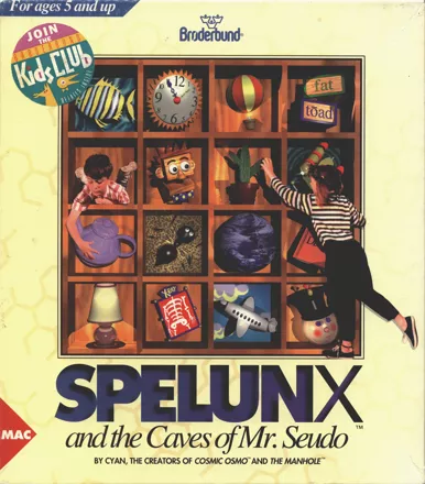 постер игры Spelunx and the Caves of Mr. Seudo