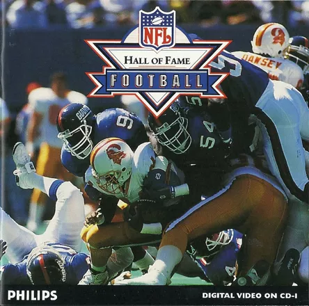 постер игры NFL Hall of Fame Football