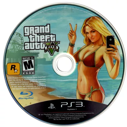 Gta V Disc 2 Box Art Cover - Gta 5 Xbox 360 Disco 1 Transparent PNG -  600x600 - Free Download on NicePNG