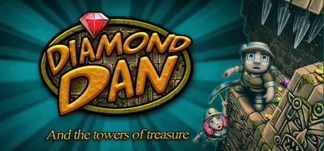 постер игры Diamond Dan and the Towers of Treasure