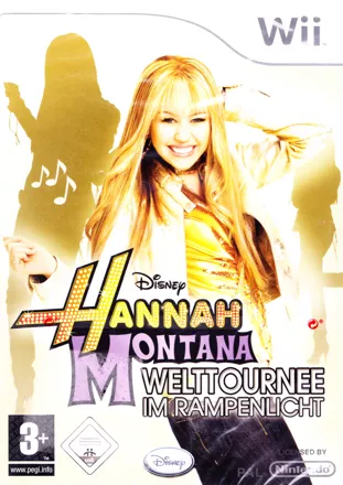 постер игры Hannah Montana: Spotlight World Tour