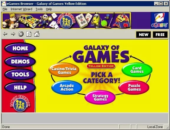 Galaxy Of Games 1001 PC CD Rom