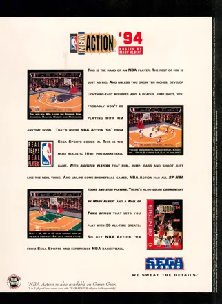 NBA Action '94 (1994) - MobyGames